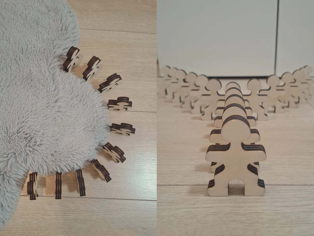 Master Buddies - Wooden Balancing and Building Set