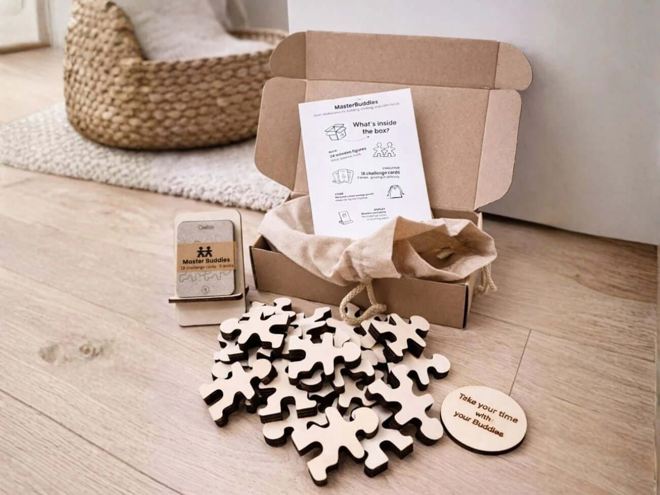 Master Buddies - Wooden Balancing and Building Set