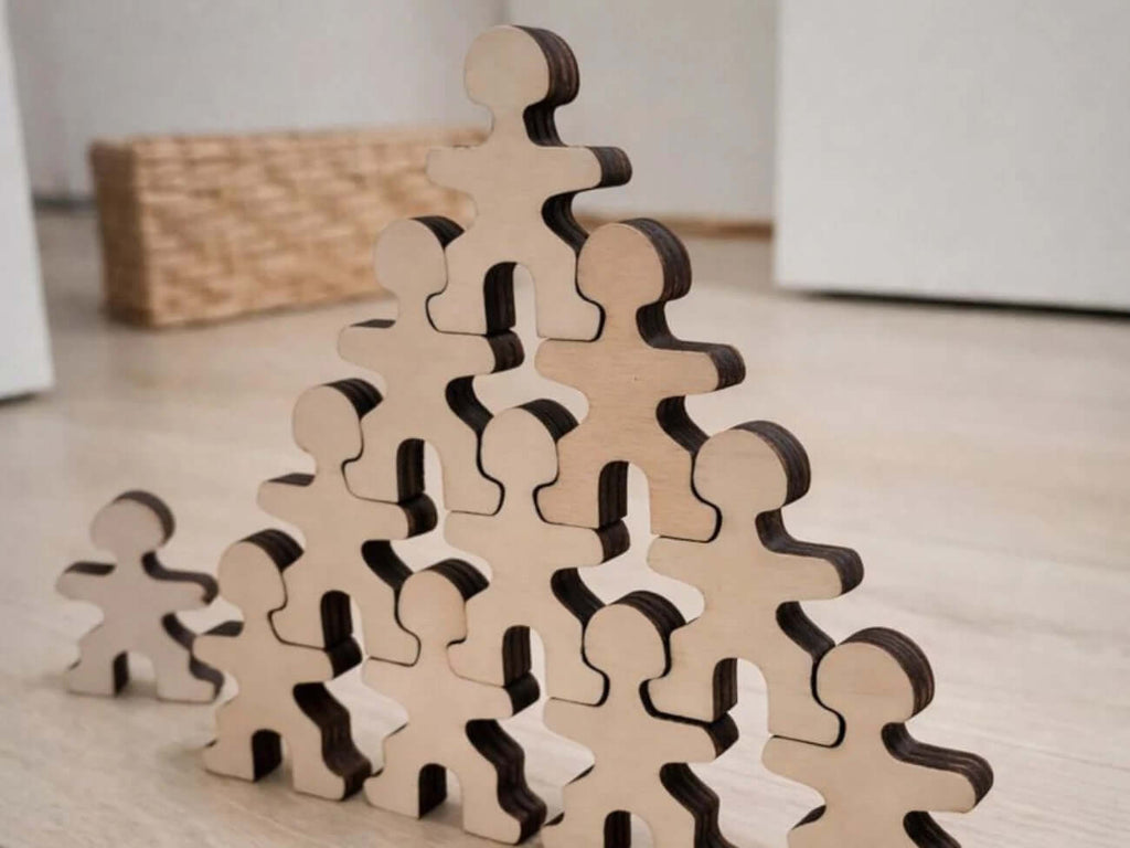 Mini Buddies – Wooden Balancing Toy for Younger Children