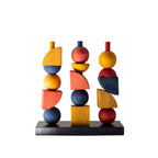 Montessori-inspired Modern Stacking Toy Modern Y