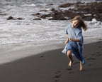 Surfbear Kids Bath Poncho - Blue