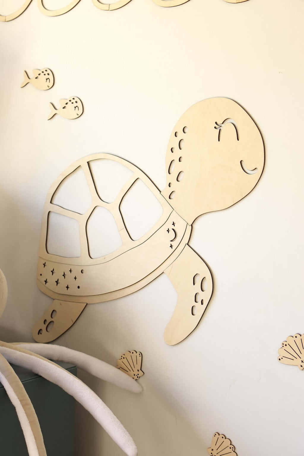 Wooden Wall Decoration - Turtle