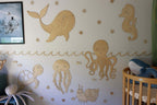 Wooden Wall Decoration - Whale