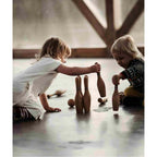 Wooden Bowling Pins - Natural