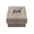 Wooden bus by Wooden Story packaged in a charming natural box, inspired by nature and creativity.