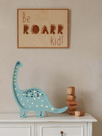 Wooden Poster - Be Roarr Kid