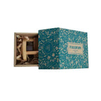 Wooden Rattle - Fieldfare in decorative box, perfect wooden rattle for fine motor skills.