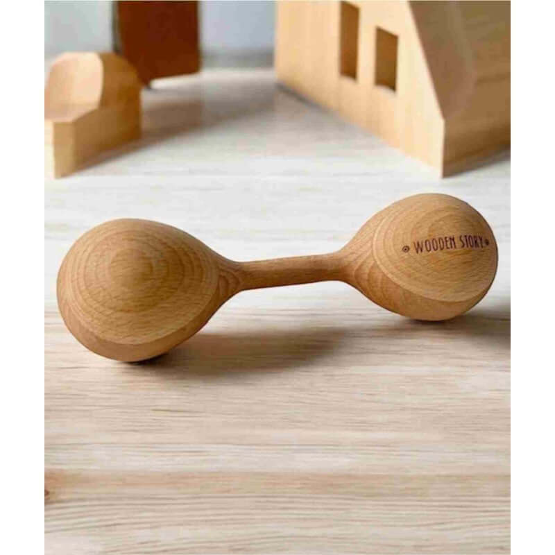 Wooden Rattle - Lark