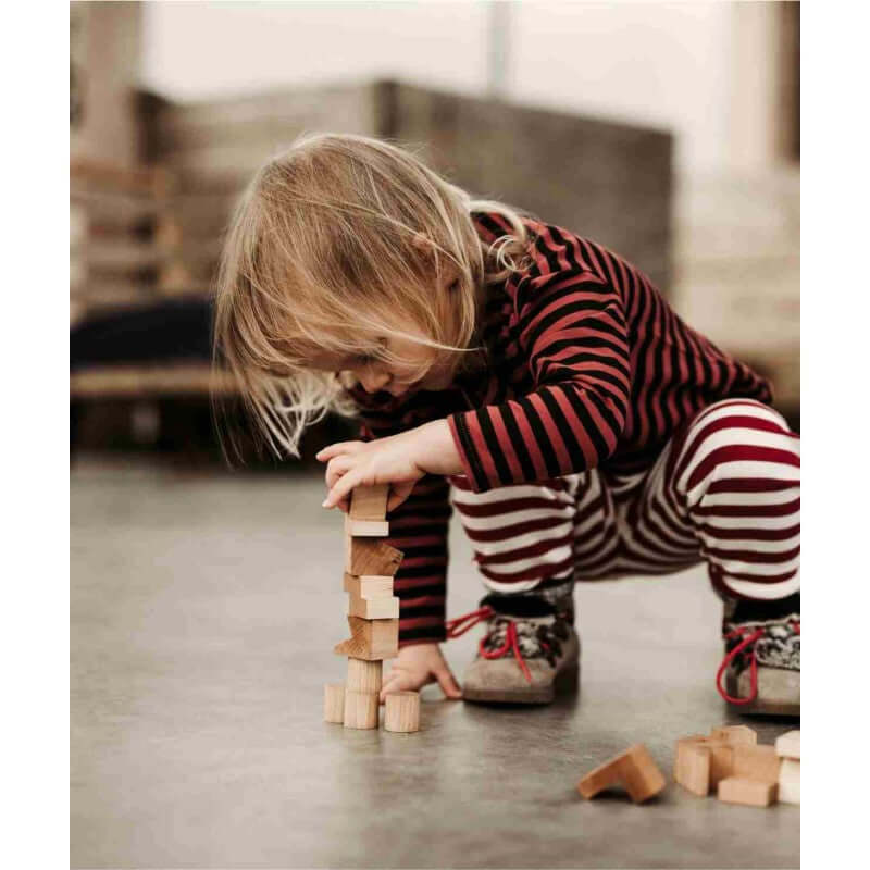 Wooden Tower Puzzle - Natural