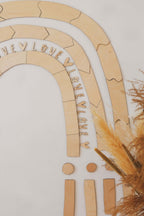 Wooden Wall Decoration - Rainbow