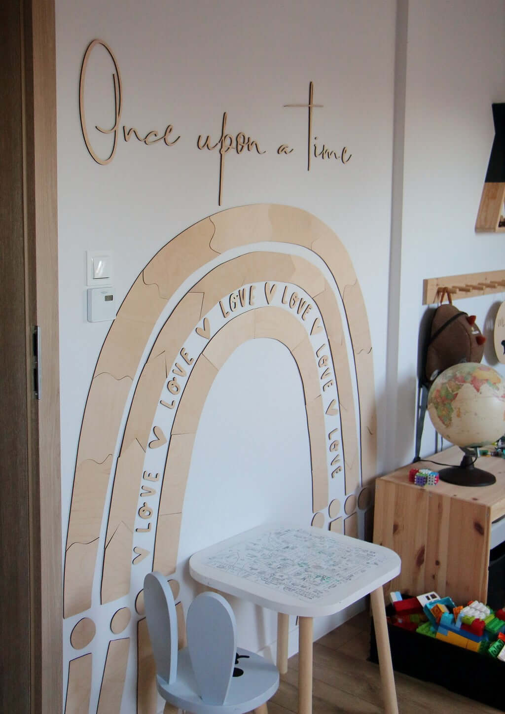 Wooden Wall Decoration - Rainbow